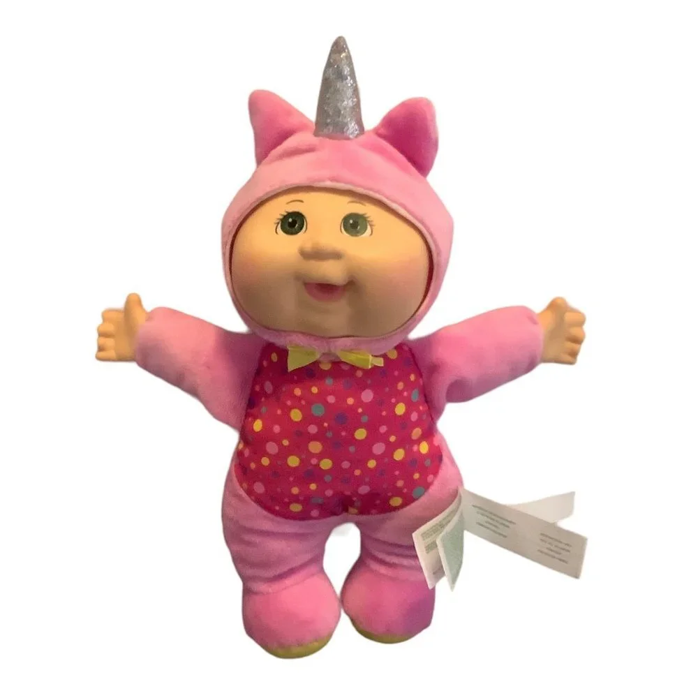 Cabbage Patch Kids CPK Cutie Helper Fantasy Pink Unicorn Charleigh Doll 12
